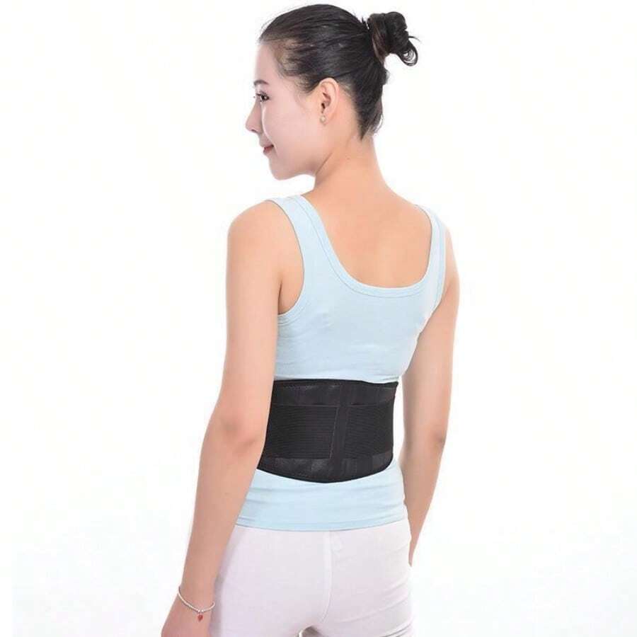 1pc SelfHeating Lumbar Support Belt, With For Men And Women