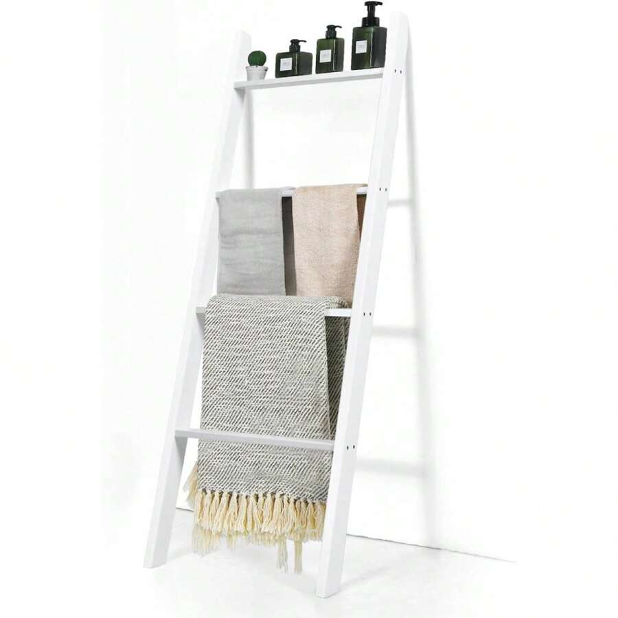 Porte-serviettes - Blanc - Voir 1