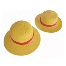 One Piece  Straw Hat Anime Dress Up Cap Cosplay - Yellow Fisherman Hat - View 1