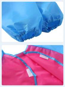 1 件绘画围裙、艺术绘画围裙、围兜、透气反穿衬衫 返校、返校、学校用品