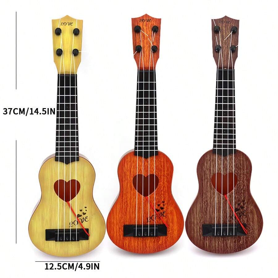 14.5in Coffee Color Ukulele For Children, With Beginner Level