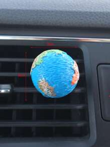 5pcs Creative Planet Earth Car Air Outlet Clips Car Air Conditioning Clips Decoration - Multicolor - View 9