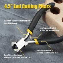 1把迷你斷口鉗 - 4 Inch mini end cutting pliers - 查看 3