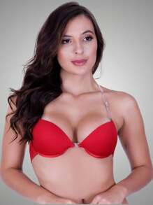 Women Bras & Bralettes - Đỏ - Xem 1