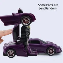 unilabo 变形赛车玩具 - 惯性滑行赛车 - 自动变形 - 送给男孩的绝佳礼物！赛车，儿童汽车玩具，赛车，男孩玩具>儿童赛车，儿童摩托车，儿童玩具，机器人汽车，男孩玩具，返校季