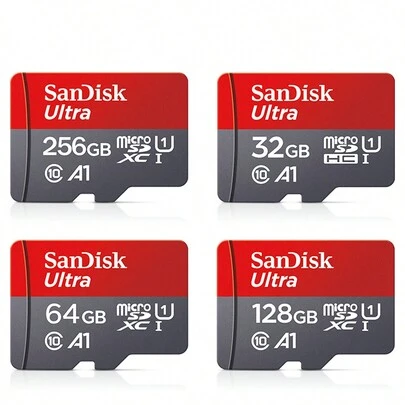  SanDisk Micro Sd Card Class 10 Microsd 32GB 64GB 128GB 256GB 512GB A1 Flash Micro SD 100MB/S TF Cards Memory Card