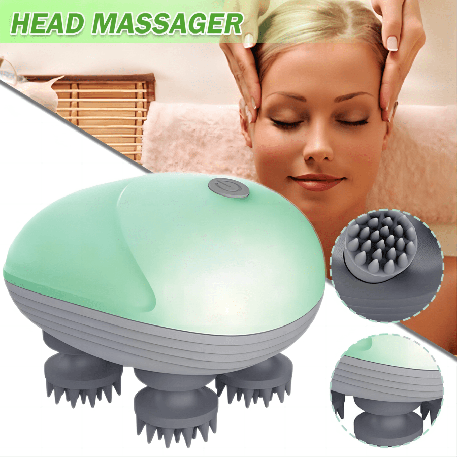 Mini MultiFunctional Electric Charging Head, Body, Neck Massager With