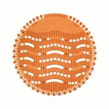 6入組香味防臭小便器螢幕,適用於廁所、餐廳、辦公室、學校的防濺小便器螢幕,3入藍色+3入橘色 - 彩色 - 查看 5