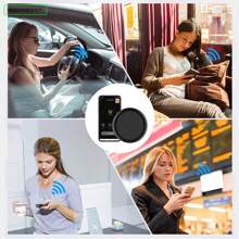 Wooneeka Wifi 紅外線遙控器中心相容於 Alexa 和語音控制智慧紅外線通用遙控器,透過 Smartlife 應用程式管理和控製家庭紅外線遙控器設備 - 黑色 - 查看 8