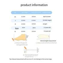 春秋季新生儿鞋软底防滑透气网眼袜运动鞋适合幼儿男孩和女孩 - 黑色 - 查看 6