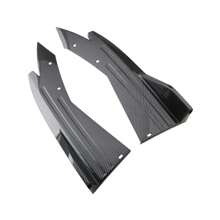 Universal Carbon Fiber & Abs Rear Bumper Lip Protector For Car, Scratch Resistant Bumper Lip Board, Side Skirt, Rear Apron - carbon fiber color - View 8