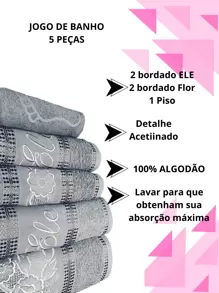 Bath Towels - Xám - Xem 2