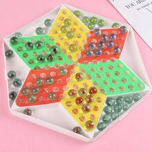 1 Pieza Mini Damas Chinas Con Cuentas De Vidrio, Juguete Educativo Que Mejora El Enfoque Y El Pensamiento Lógico - Multicolor - Ver 6