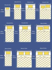 1pc Solid Fitted Sheet