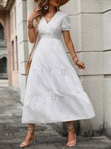 Women Dresses - White - View 3