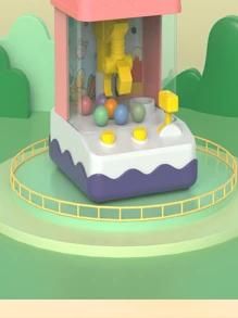 Máquina De Garra En Miniatura Para Atrapar Dulces Y Peluches Para Adolescentes, Tamaño Compacto Y Hecho De Material Plástico Duradero - Colores enviados al azar - Ver 3