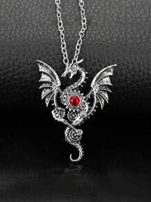 1件男士创意个性化龙形项链 - 龍項鍊 - 查看 6