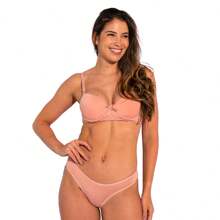 Women Sexy Lingerie Sets - Màu hồng gỉ - Xem 1