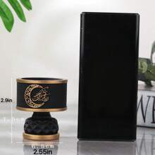 Ramadan Lamp Resin Incense Burner, Everyday Decorative Accessory For Home And Office Desktop Rama Gifts Birthday Graduation E-I-D