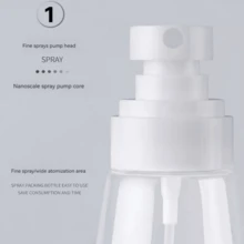 3入組按壓式髮廊用透明噴霧瓶 - 無色 - 查看 8