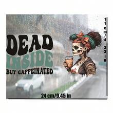 5入組可愛的卡通蝴蝶玫瑰死亡內部愛骷髏設計uv Dtf轉印貼紙,防水3d Dtf壓紋水晶標籤16盎司玻璃杯包裹,牆貼紙裝飾傳動黏貼紙,剪貼簿標籤,防曬耐用,適用於眼鏡,筆記本電腦,手機殼,冰箱,電腦,水瓶,筆記本電腦,辦公桌手工藝品,時尚素材圖案 - 彩色 - 查看 3