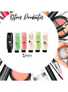 Rubor Bissu contorneador con Brocha  Colorete Líquido Color Resistente Al Agua Mate De Larga Duración Con Polvo Resaltador Rosa, Coral, Pincel - Kit De Regalo De Maquillaje Para Mujeres - 18 - Ver 5