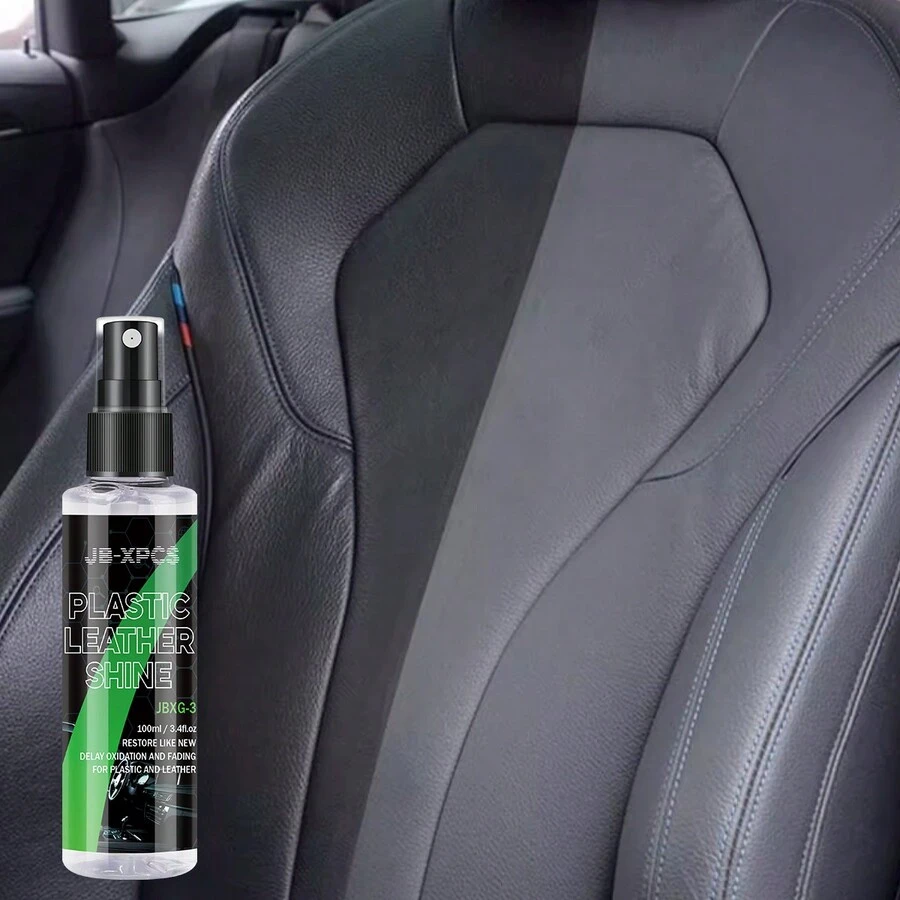 汽車塑料皮革修復液xg 3汽車內部座椅皮革護理修復劑條件器汽車產品 - 杏色 - 查看 1