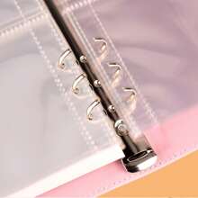 100 Days Envelope Challenge Binder Couple Savings Challenge Binder Lovers Save $5,050 Budget Notebook Money Envelopes - Black - View 3