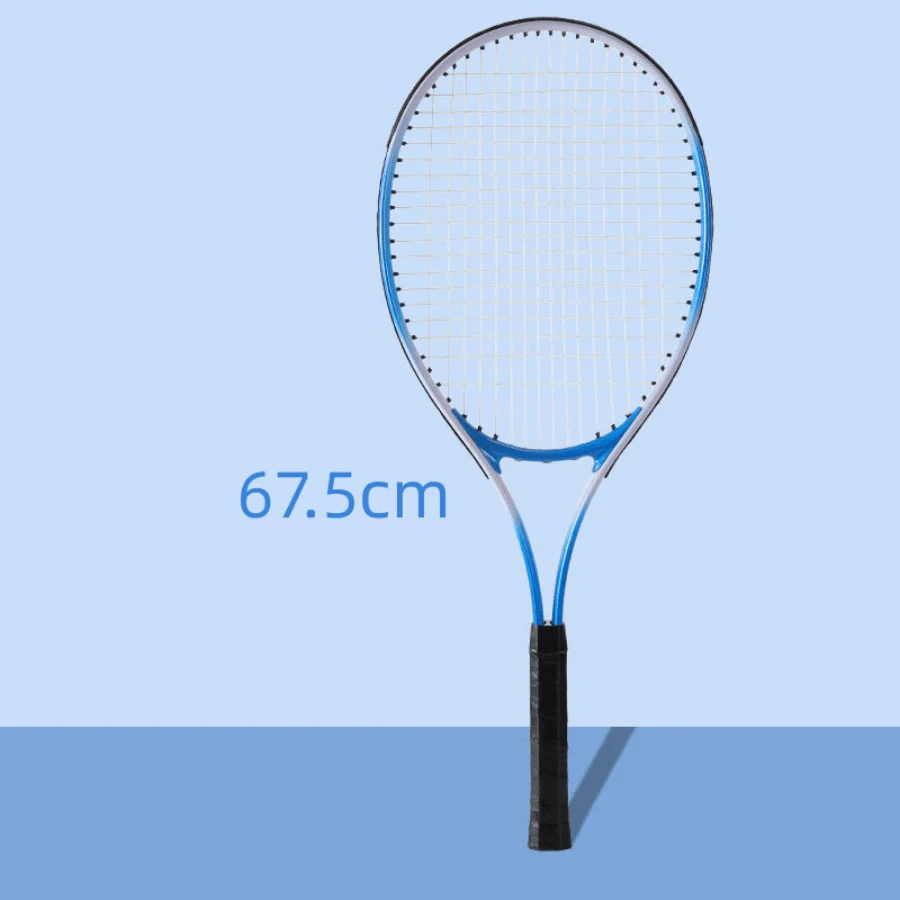 1pc 67.5cm Multicolor Tennis Racket - Blue - View 1