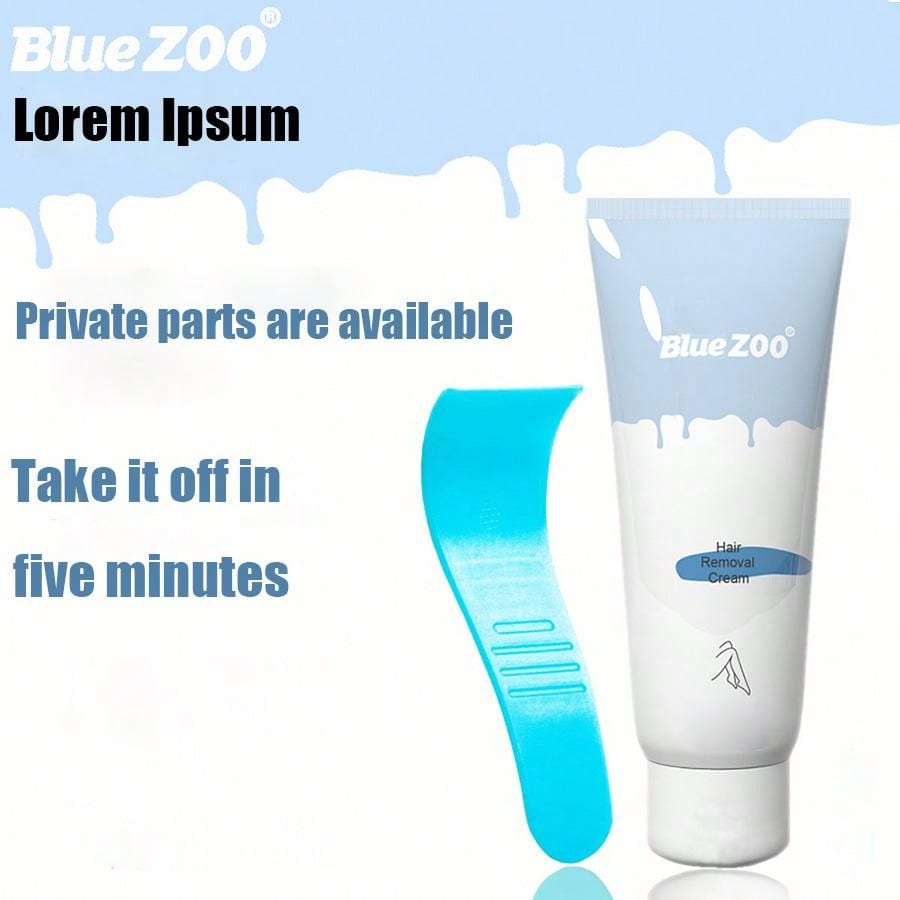 Gentle Hair Removal Cream, No Irritation, For Armpit, Bikini Line, Full