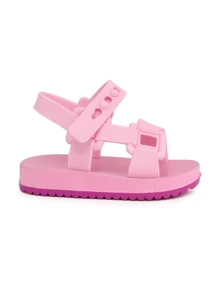 Baby Girl's Sandals, Comfortable Women's Papete, New Release - 淺粉色 - 查看 2