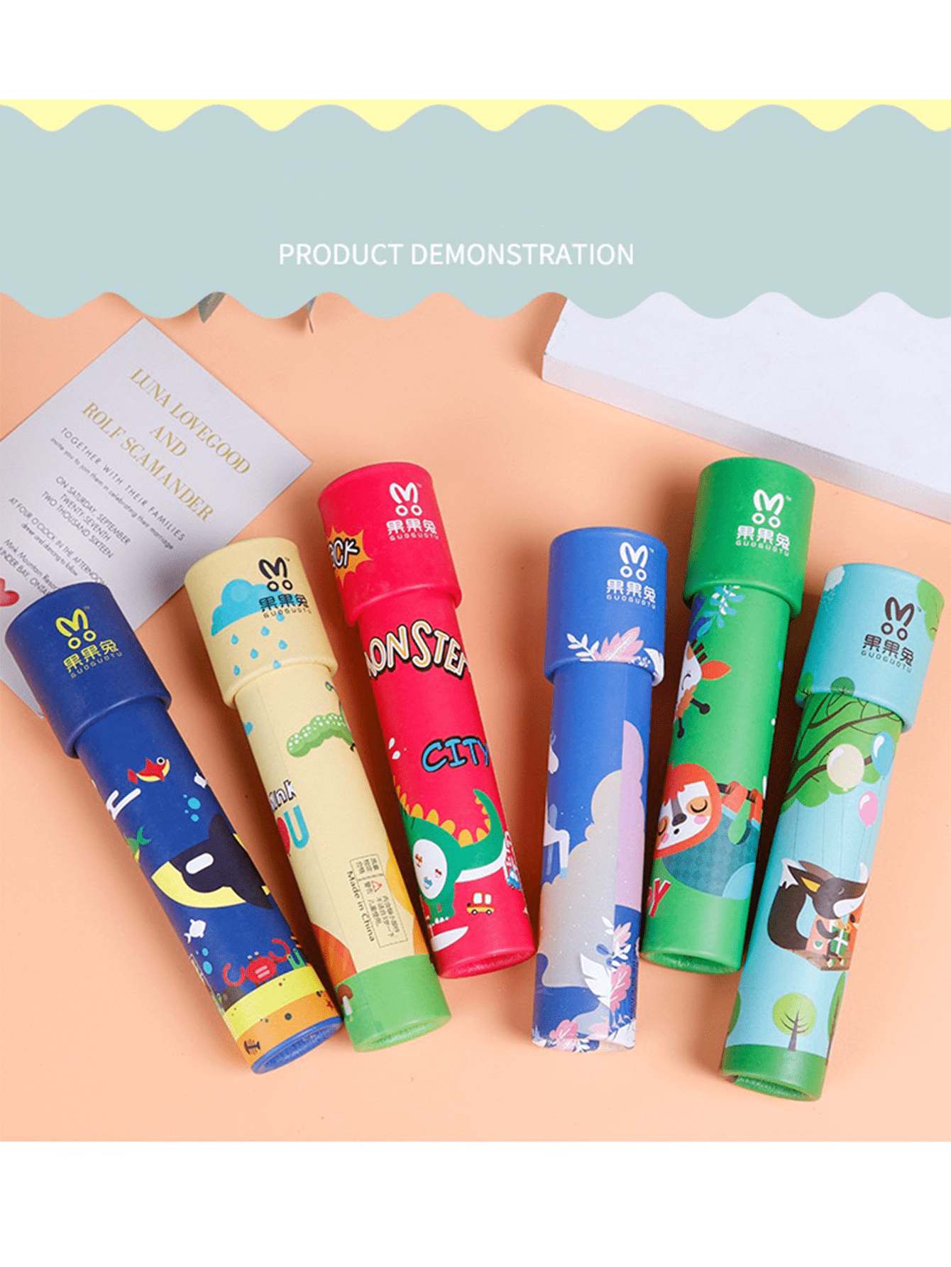 Nostalgic Science Education Toy Transforming Cartoon Rotational