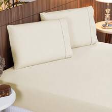 Sheet Sets With Pillowcases - 稻草 - 查看 1