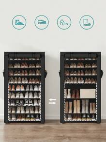 Set per riporre le scarpe - Nero - Visualizzare 4