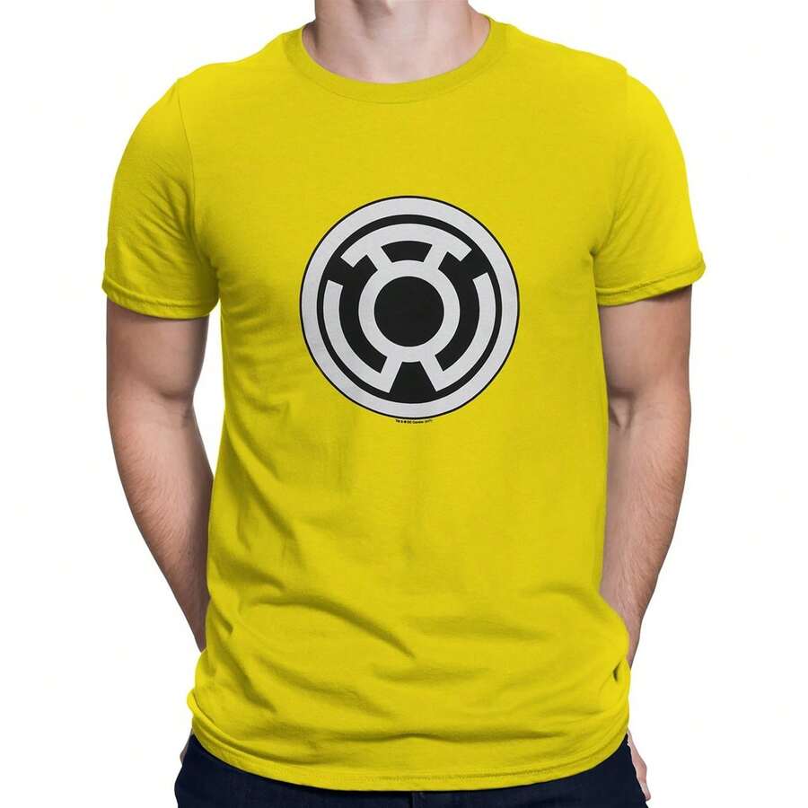 Sinestro Corps Big Symbol Yellow T-Shirt - 黃色 - 查看 1