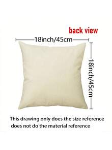 4 Piezas Juego De Funda De Almohada Con Diseño De Abuelito Conmovedor, Rojo - Multicolor - Ver 2