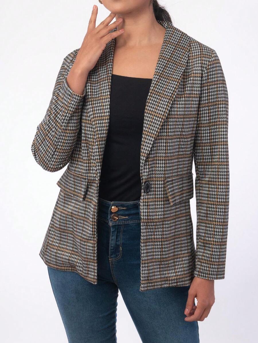 Women's Coat, Blazer For Winter - Formal Dress Lady's Fashion - 彩色 - 查看 1