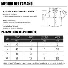 Camisa hawaiana informal de manga corta para hombre con estampado de calavera y alta elasticidad
