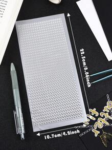 1 Pièce Autocollant En Or Et Argent À Estampage Chaud, Chaîne En Argent, Pour La Décoration D'album De Journal De Bricolage De Scrapbooking, Accessoires D'emballage De Cadeau - Multicolore - Voir 2