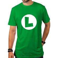 Kit Camisas De Casal Mari Luigi Camisetas para Aniversarios