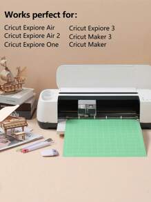 1 Piece Of 12x12in Multifunctional Cutting Mat, Adhesive Replacement Cutting Mat, Suitable For Diy Handicrafts, Precision Paper Photo Trimming - Pink - View 10