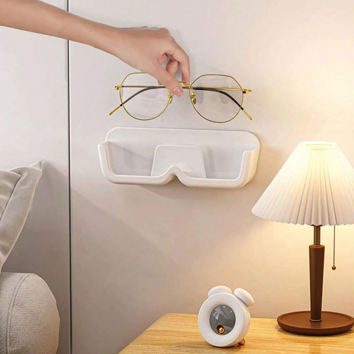 1pc WallMounted Glasses Organizer, Used For Displaying And Storing