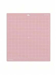 1 Piece Of 12x12in Multifunctional Cutting Mat, Adhesive Replacement Cutting Mat, Suitable For Diy Handicrafts, Precision Paper Photo Trimming - Pink - View 3