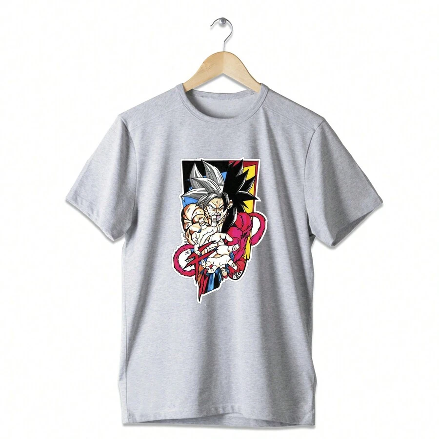 Men T-Shirts - 灰色 - 查看 1