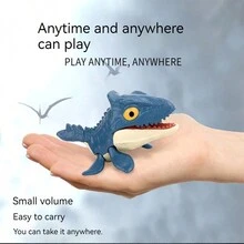 1pc Random Color & Style Dinosaur Toy For Teenager (T-Rex, Velociraptor, Triceratops) - Multicolor - View 6