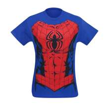 Suit-Up Men's Costume T-Shirt - Blue - View 4