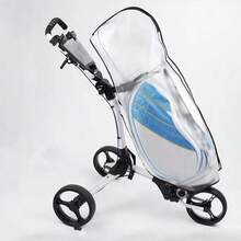 1 Pieza Funda Impermeable Para La Lluvia Y A Prueba De Polvo Para Bolsa De Palos De Golf - Blanco - Ver 5