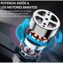 Rechargeable Remote Control Car For Children - Black - View 4