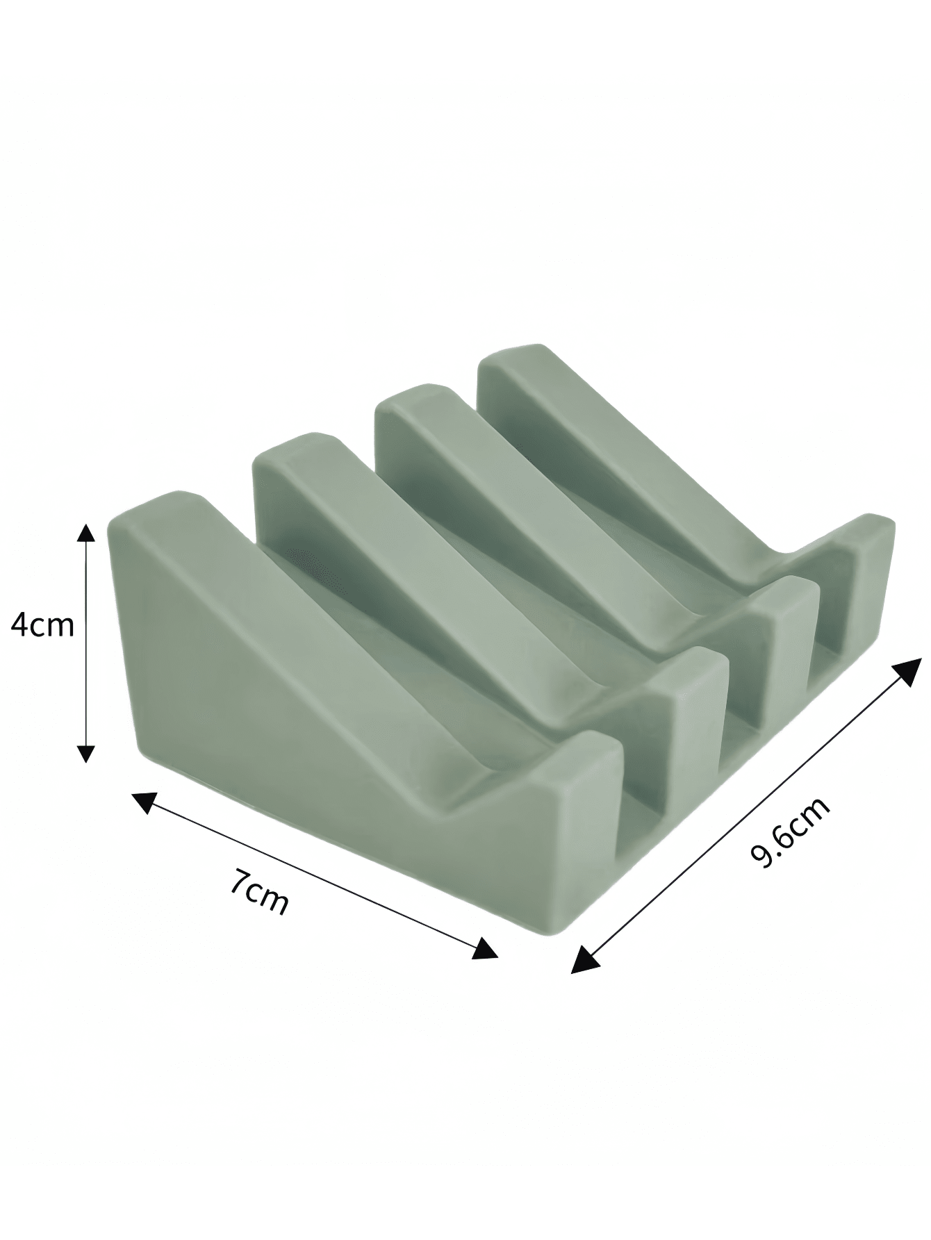 Silicone Soap Dish With Drainage Holes And Tilted Design SHEIN USA