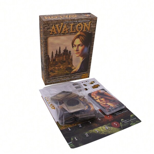 1pc Avalon Coup Politcal Game English Board Game For Family Gathering